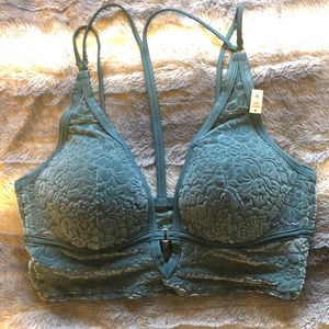 VS PINK Burnout Velvet Bralette